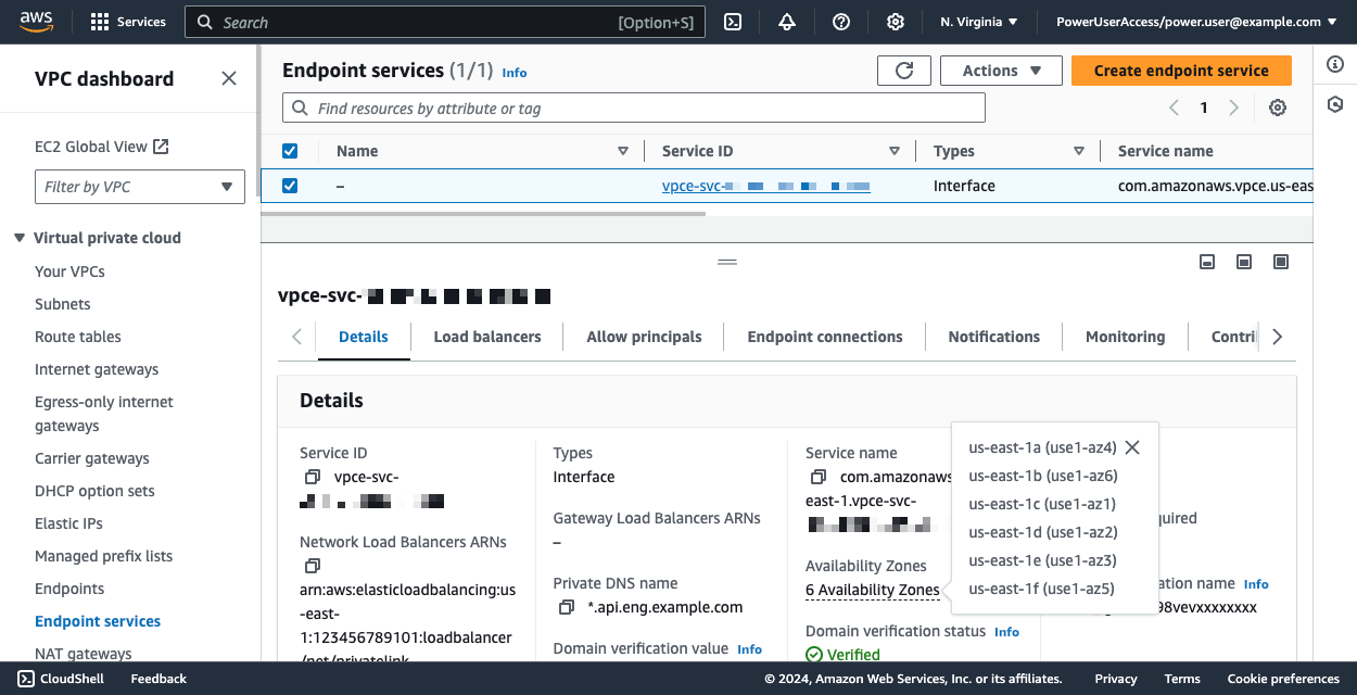 AWS availability zone