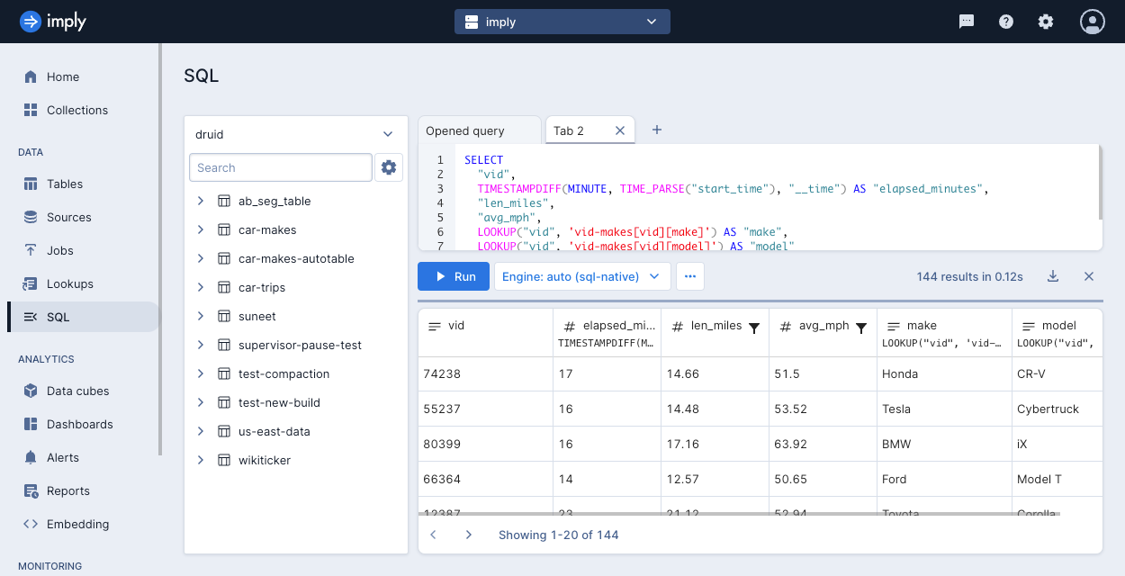 Query using lookups