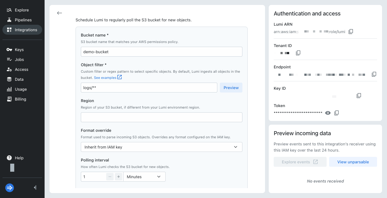 Poll-based job