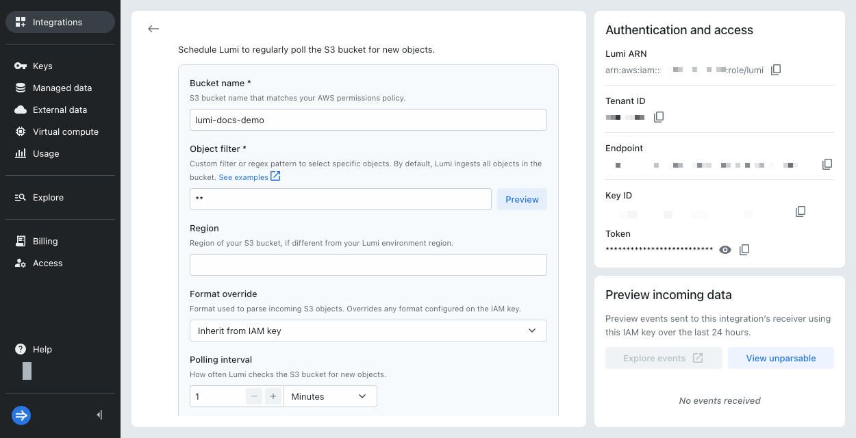 Poll-based job
