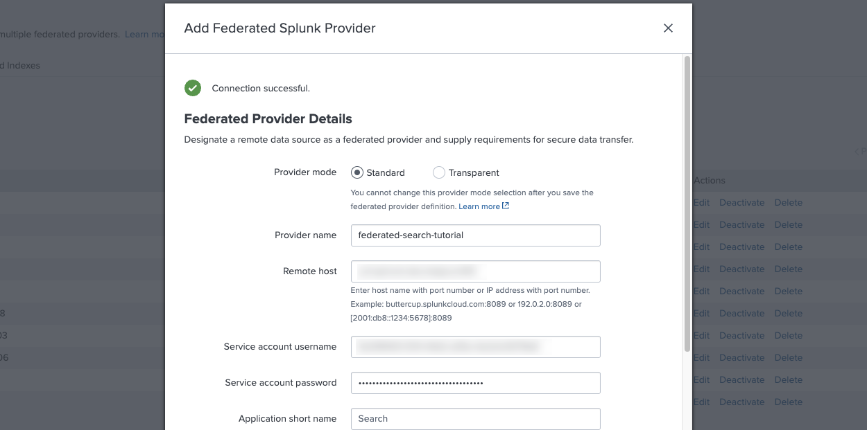 Federated search provider