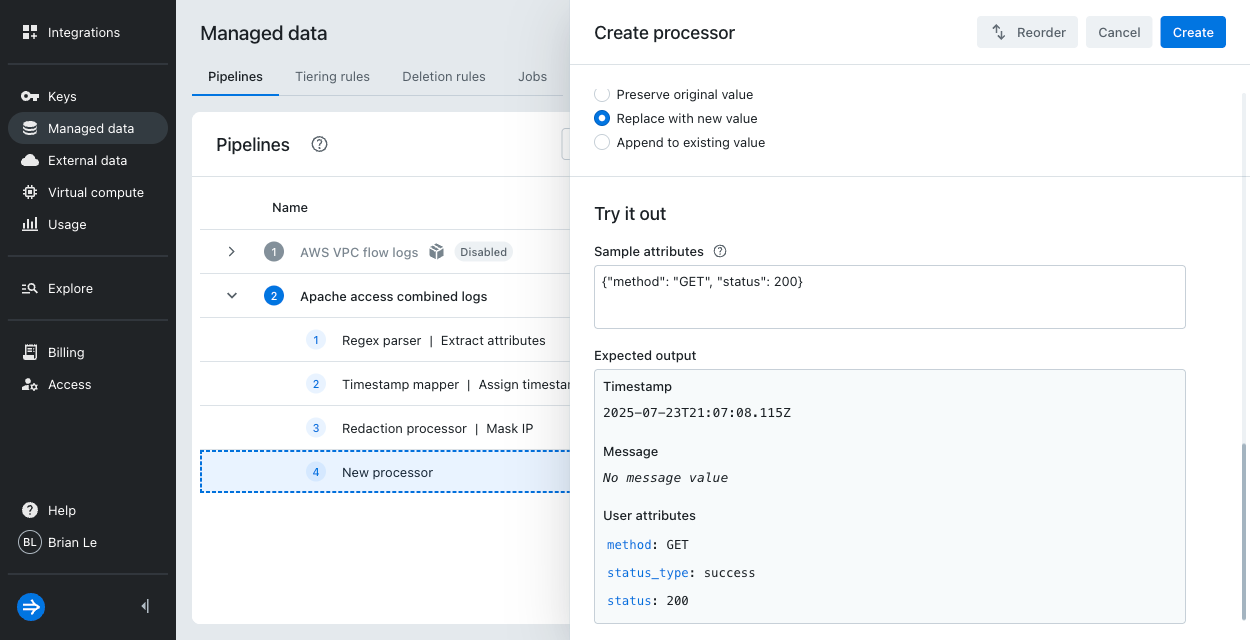 Try conditional mapper