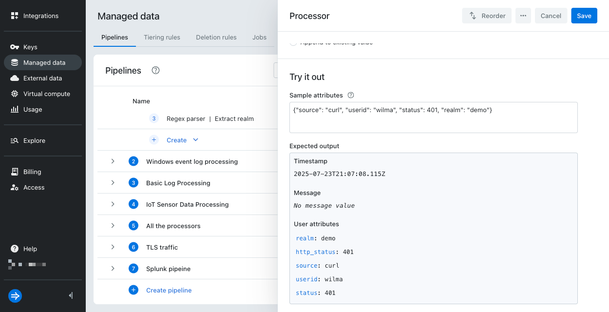 Try attribute mapper